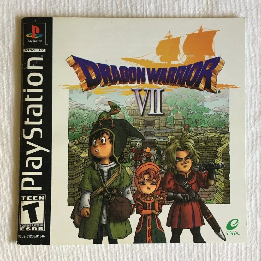 Dragon Warrior VII Sony Ps1 Without Box - Picture 7 of 11